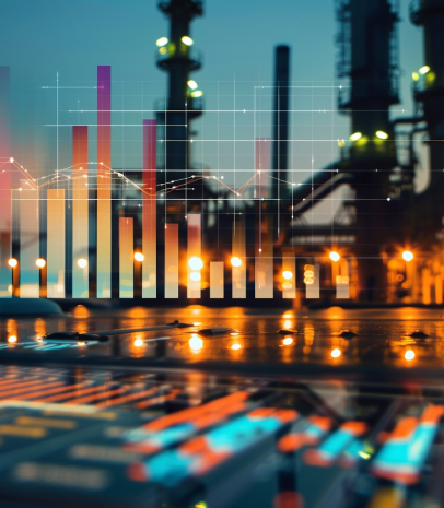 image of triple collage of GazotonX logo, stations at sea and worker